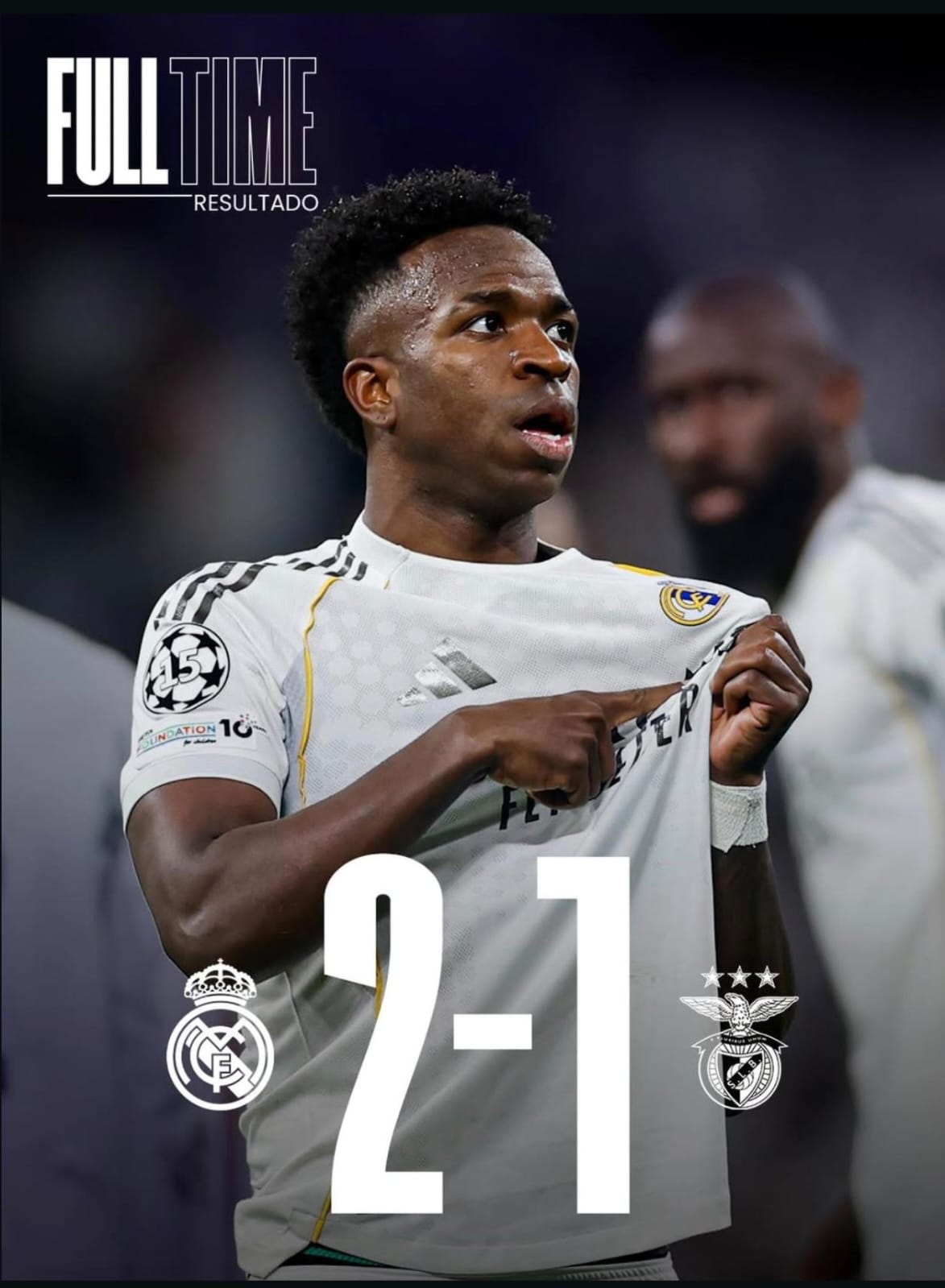 Mental Juara Berbicara: El Real Bungkam Benfica Lewat Kemenangan Tipis 2-1