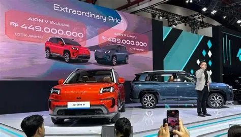 Mobil Aion V Resmi Meluncur, SUV Listrik Modern dengan Teknologi Canggih