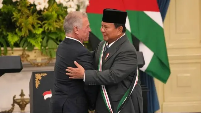 Presiden Prabowo dan Raja Abdullah II Perkuat Langkah Perdamaian Palestina