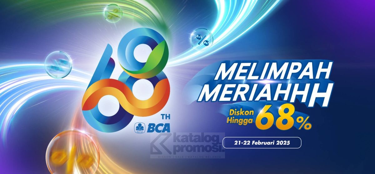 Promo Diskon HUT BCA Bikin Ramai, Belanja Jadi Lebih Hemat